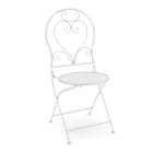 Stol i klassisk stil lavet af metal - Cruise Viadurini