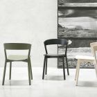 Højkvalitets stol i asketræ Fremstillet i Italien, 2 stk - Oslo Viadurini