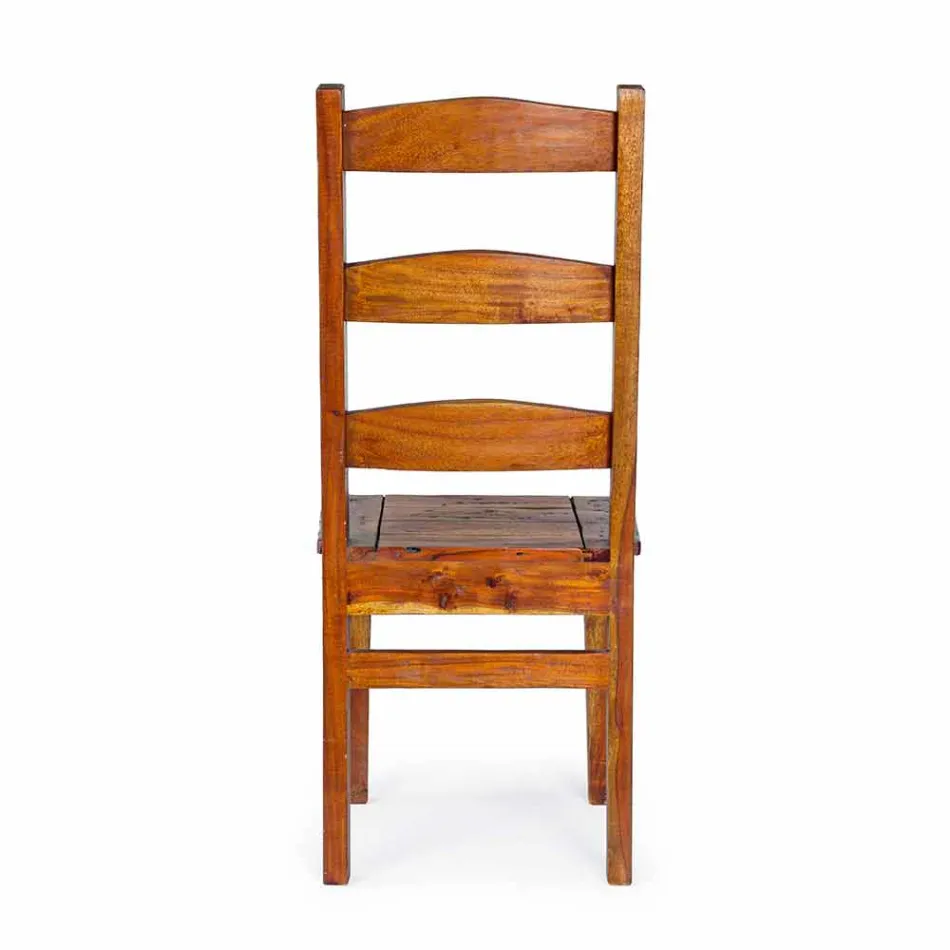 Klassisk designstol i massivt akacietræshomotion - Moritz Viadurini