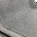 Designstol i stof med firkantede ben fremstillet i Italien, 4 stykker - Oriella Viadurini