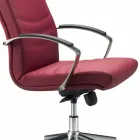 Executive stol af monocoque kontorer kunstlæder Debora Viadurini