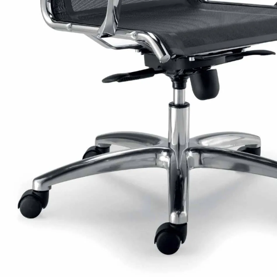 Design executive stol produceret i Italien i Agata netværk Viadurini