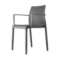 Stabelbar udendørs stol i aluminium Fremstillet i Italien 4 stykker - Colombia