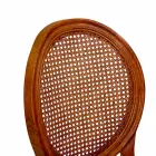 Stabelbar lænestol i Ailando træ og Vienna Straw - Laguna Viadurini