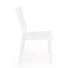 Stabelbar stol i aluminium og tekstil til haven, moderne design - Franz Viadurini