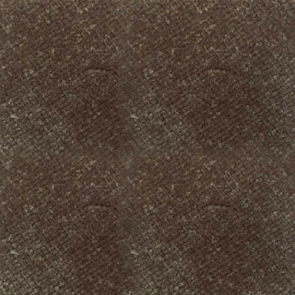 Stabelbar træstol med fløjlssæde lavet i Italien, 2 stk - Leipzig Viadurini