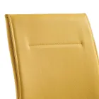 Spisestuestol i imiteret læder Moderne Elegant Design - Granger Viadurini