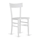 Moderne design 4-delt bøgetræ stol - Stella Viadurini