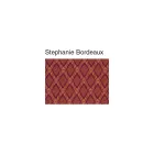 Stol i træ og stof Klassisk design krydset ryglæn - Debussy Viadurini