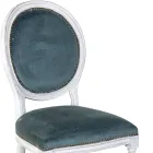 Stol i massivt bøgetræ og sæde i skumgummi Fremstillet i Italien - Lamiral Viadurini