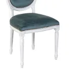 Stol i massivt bøgetræ og sæde i skumgummi Fremstillet i Italien - Lamiral Viadurini