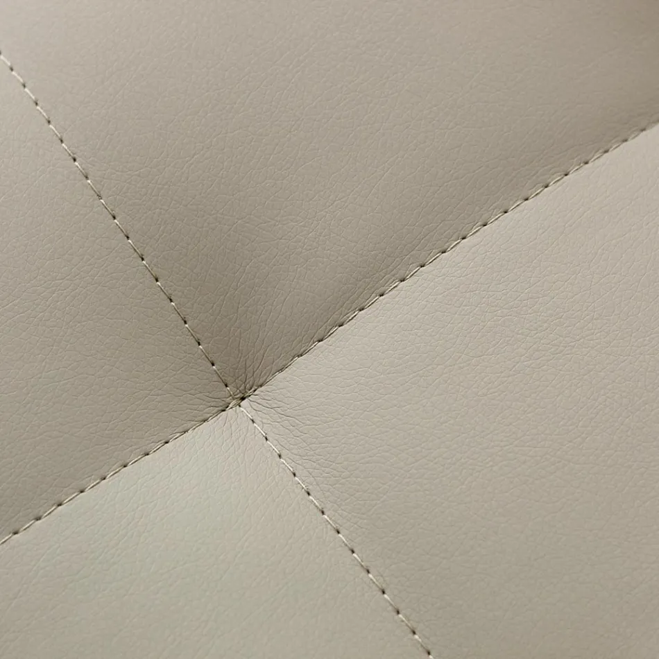 Moderne designstol Viola, øko-læder polstring og træben Viadurini