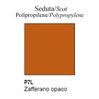 Polypropylen og bøgetræstol Fremstillet i Italien, 2 dele - Connubia Tuka Viadurini