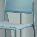 Moderne design harpiks og glasfiber stol lavet i Italien Ravenna Viadurini