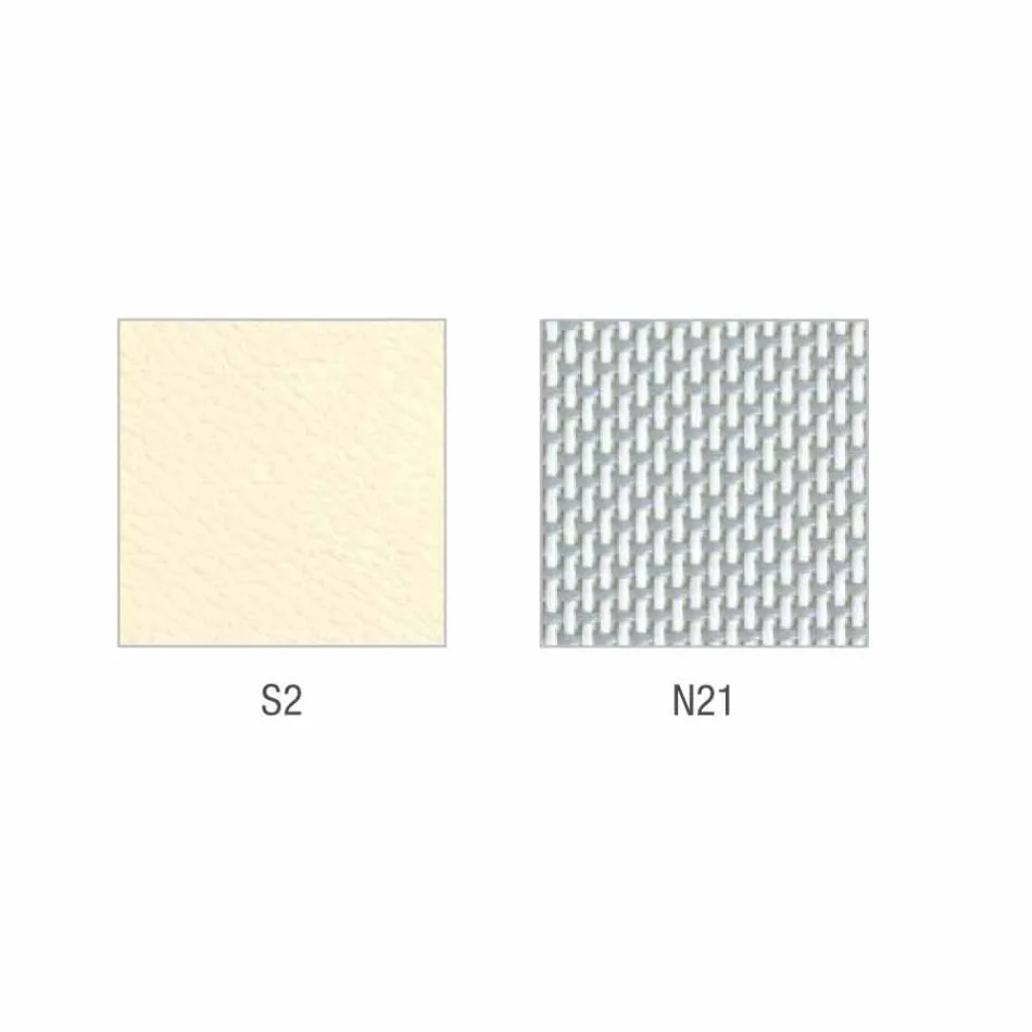 Mina semidirektionelle og operative læderstole lavet i Italien Viadurini