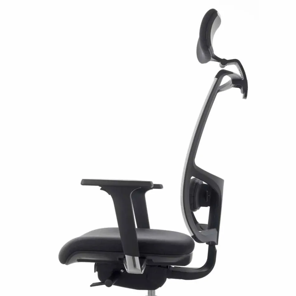 Mina semidirektionelle og operative læderstole lavet i Italien Viadurini