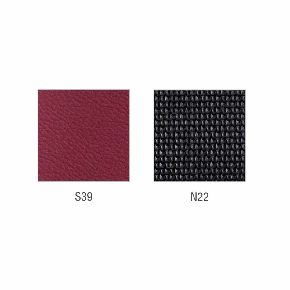 Mina semidirektionelle og operative læderstole lavet i Italien Viadurini