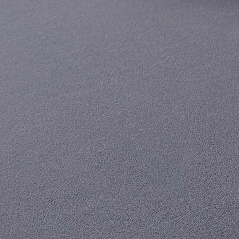 Fløjlstol med sort metal og ben i messing af messing, 4 stykker - Sibea Viadurini