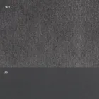 Stol i fløjl og RAL lakeret stål Made in Italy 4 stykker - Mariapina Viadurini