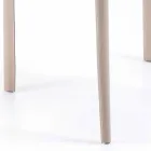 Moderne design stole H88.5cm lavet i Italien Carly Viadurini