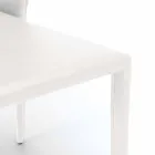 Moderne stole helt dækket af imiteret læder, Accadia, 4 stykker Viadurini