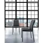 Moderne polstret og polstret stuestol lavet i Italien – Monnalisa Viadurini