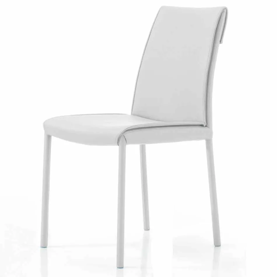 Moderne polstret og polstret stuestol lavet i Italien – Monnalisa Viadurini