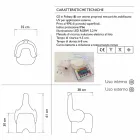 Lysende barnestol, genopladelig RGBW-led, 2 stykker - Tino fra Myyour Viadurini