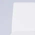 Moderne Stuestol i Økolæder og Metal Fremstillet i Italien - Reka Viadurini