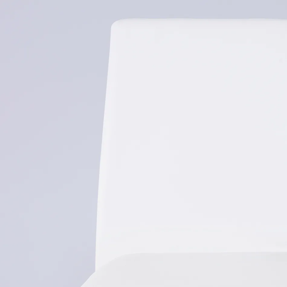 Moderne Stuestol i Økolæder og Metal Fremstillet i Italien - Reka Viadurini