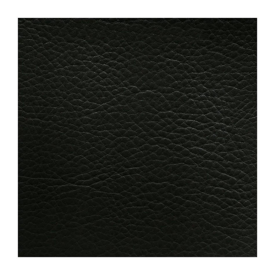 Modern Living Area Stol i Øko-læder og Metal Made in Italy - Michaela Viadurini