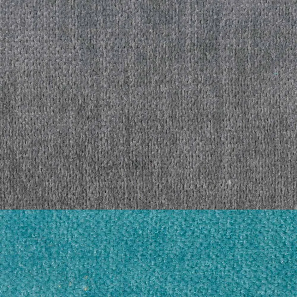 Moderne stol i elegant design i stof med kant og træ - Scarat Viadurini