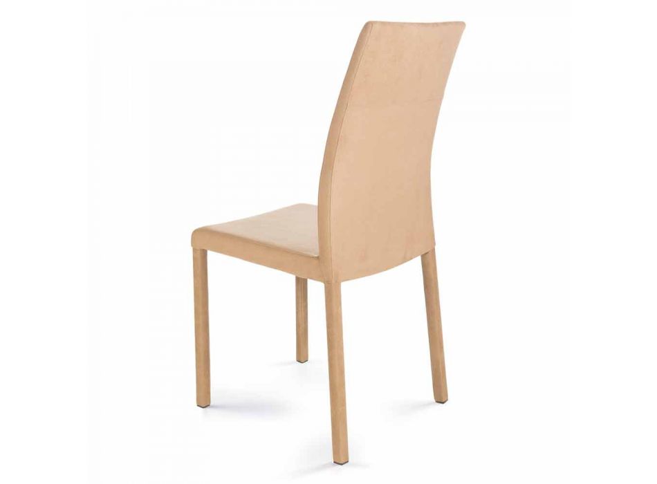 Moderne design stol lavet i Italien Jamila til spisestue Viadurini