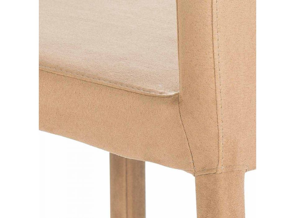 Moderne design stol lavet i Italien Jamila til spisestue Viadurini