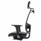 Operativ og semi-executive stol i stof produceret i Italien Mina Viadurini