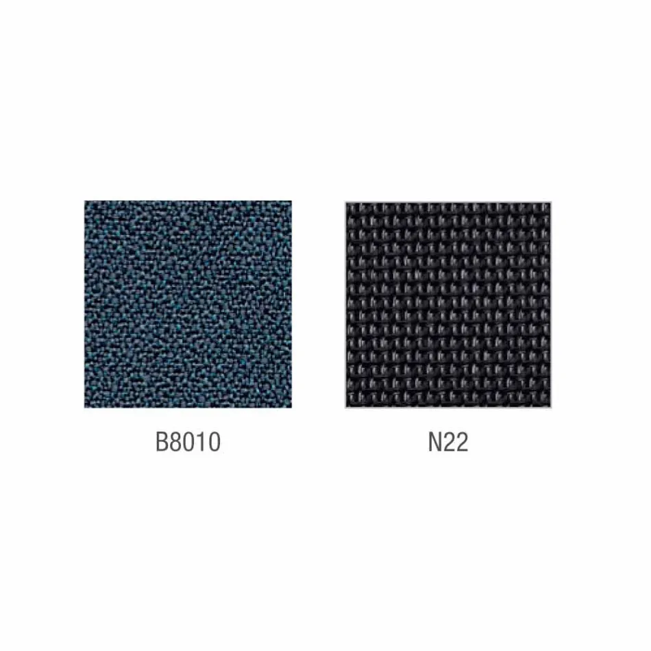 Operativ og semi-executive stol i stof produceret i Italien Mina Viadurini