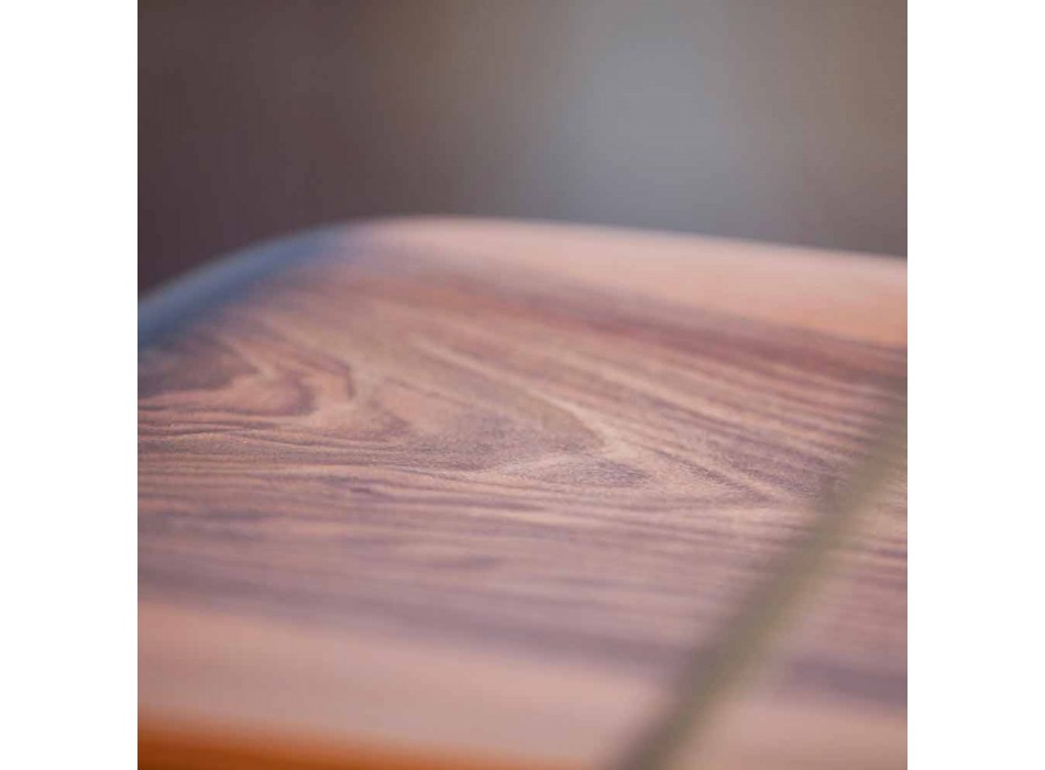 Håndlavet spisestolstol i træ og stål fremstillet i Italien - Valencia Viadurini