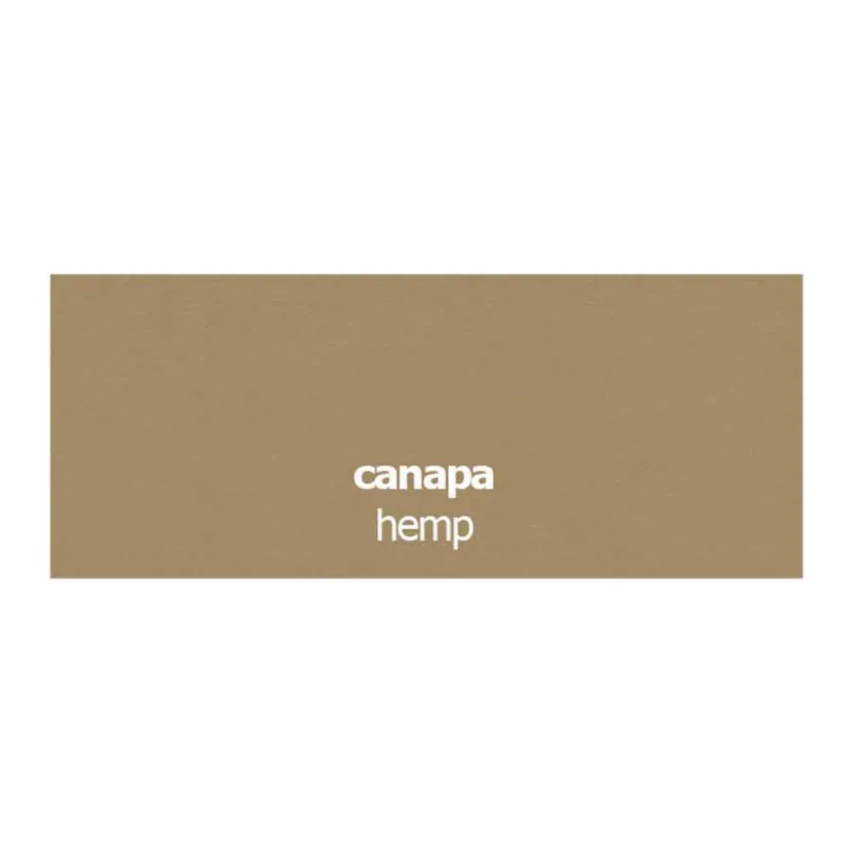 Spisestolstol i økolæder og metal fremstillet i Italien, 2 stykker - selen Viadurini