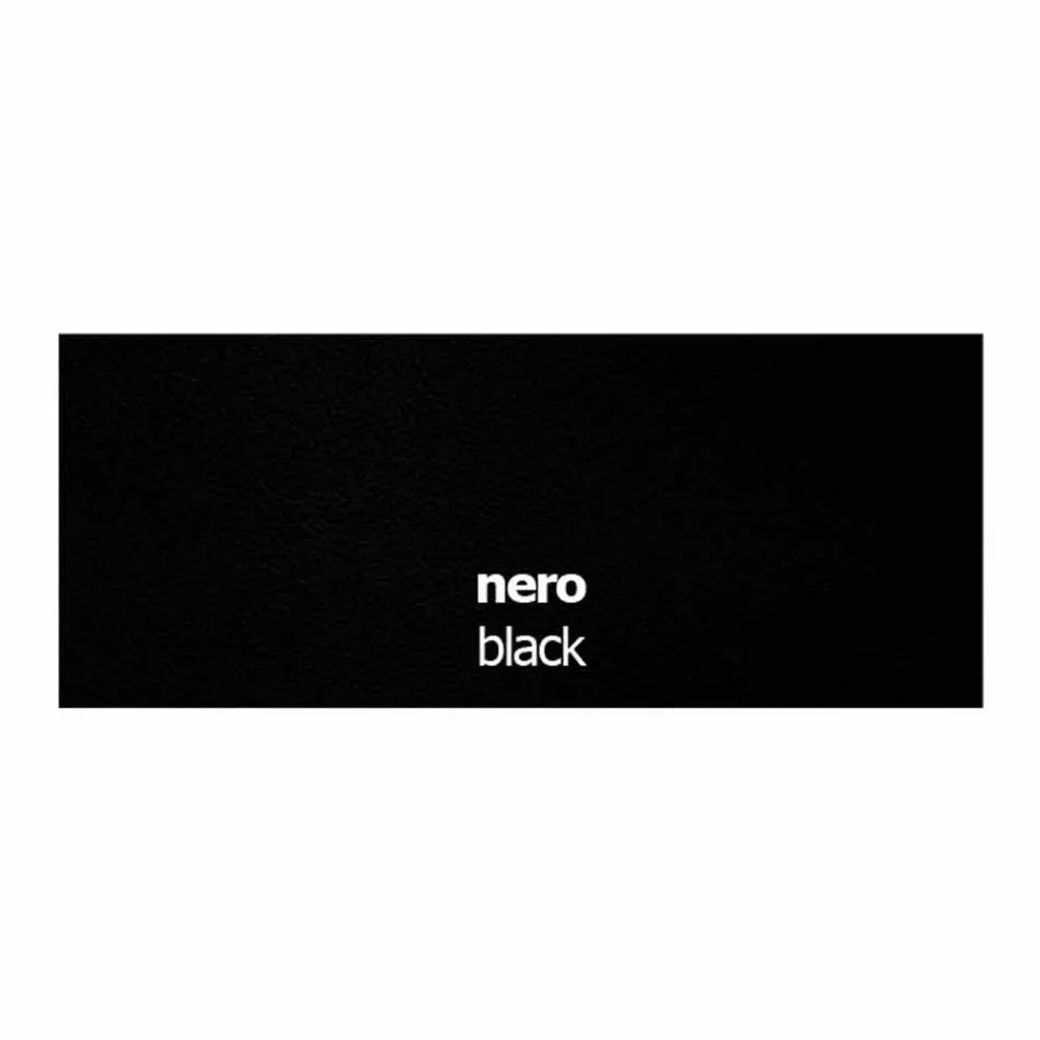 Spisestolstol i økolæder og metal fremstillet i Italien, 2 stykker - selen Viadurini