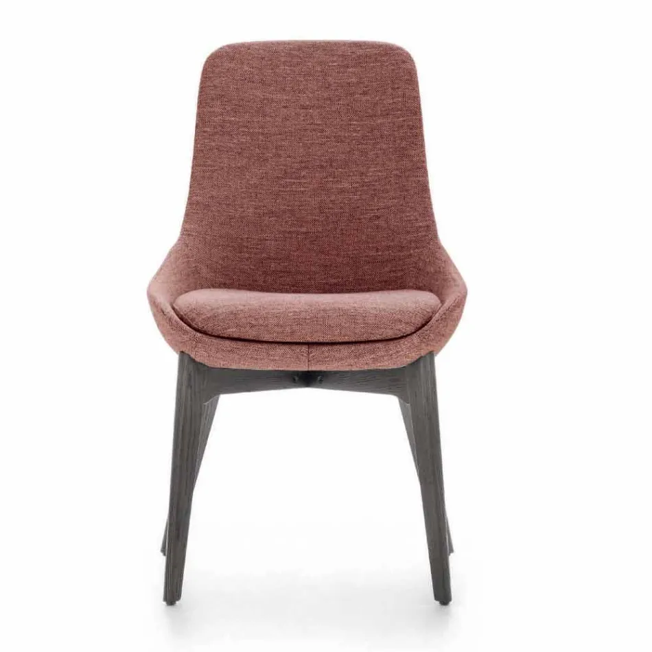 Stol spisestue med træfod lavet i Italien - kokosnød Viadurini