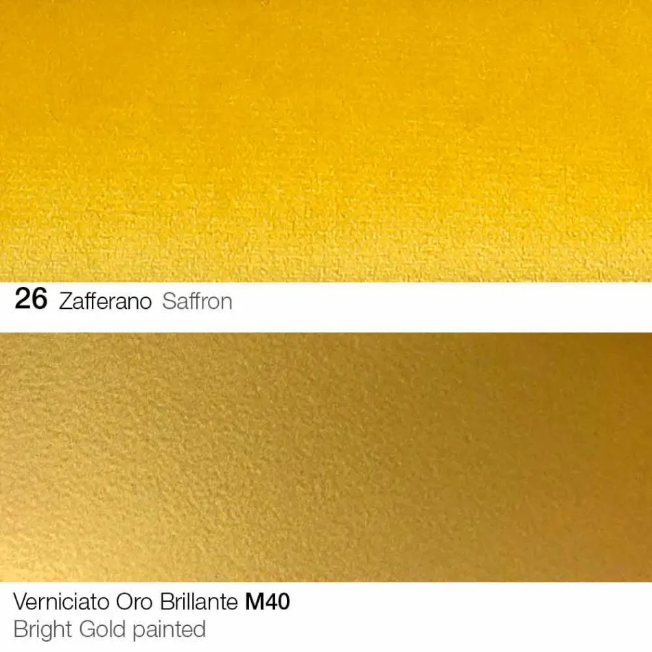 Stof spisestue med guldben fremstillet i Italien - Marchesi Viadurini