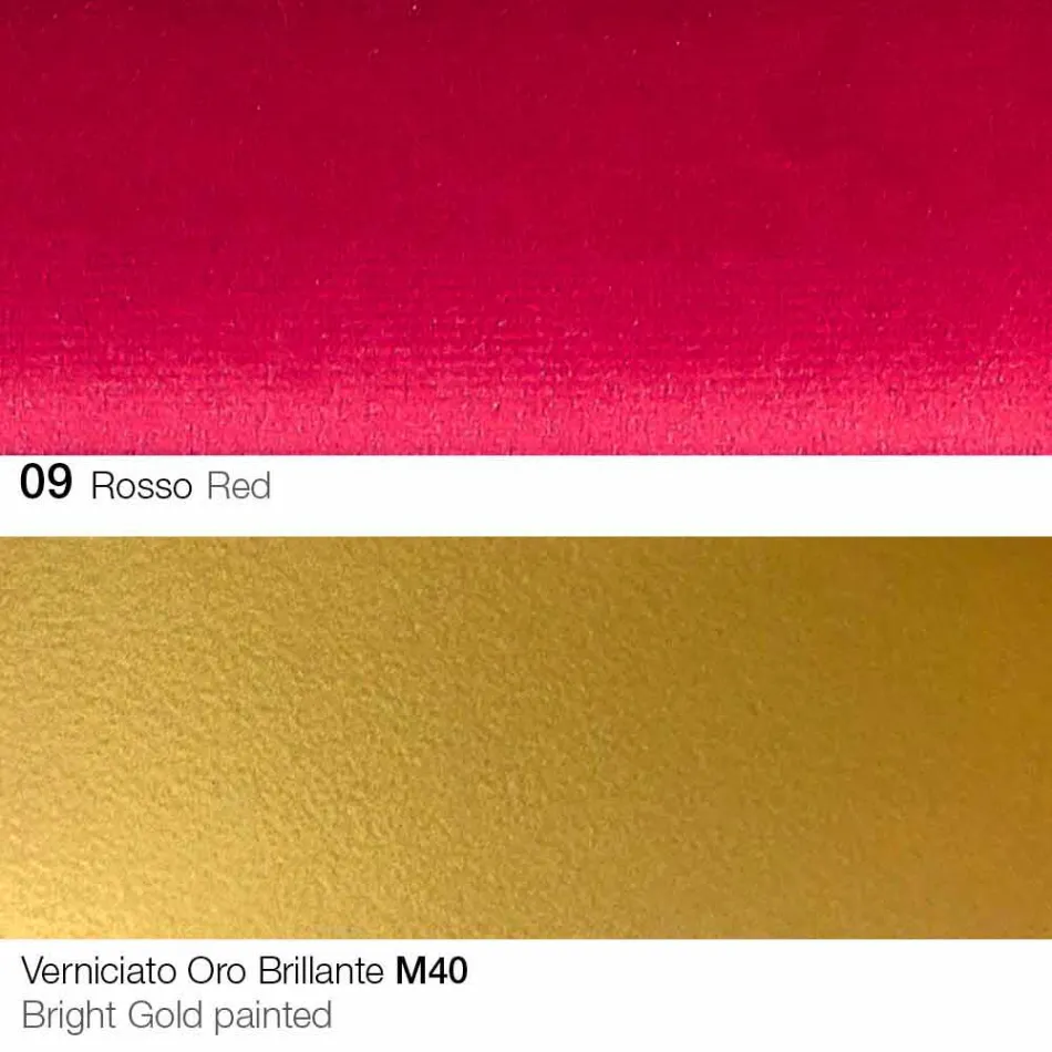 Stof spisestue med guldben fremstillet i Italien - Marchesi Viadurini