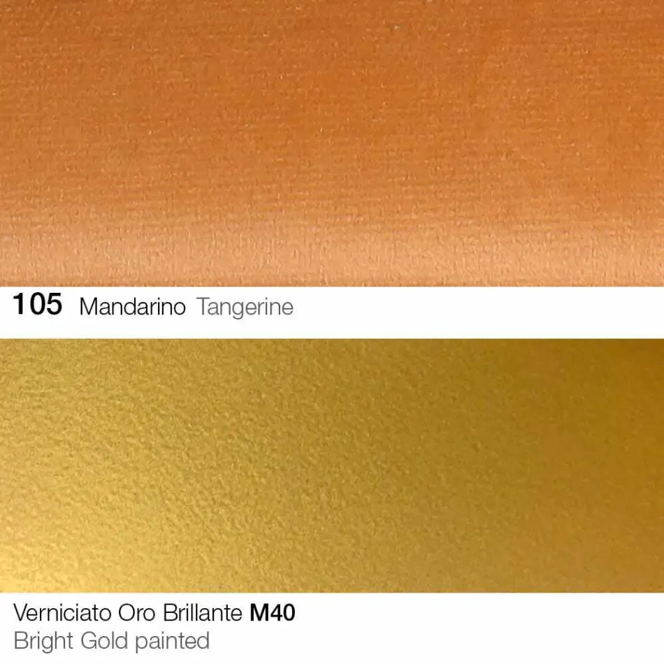 Stof spisestue med guldben fremstillet i Italien - Marchesi Viadurini