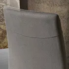 Moderne spisestuestol i stof fremstillet i Italien, Porzia Viadurini