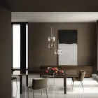 Spisestuestol beklædt med Ecoleather Made in Italy - Giulia Viadurini