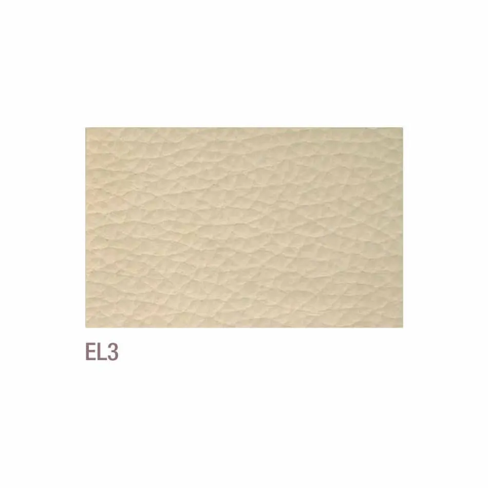 Bessie duvefarvet læderstole spisestue stol, lavet i Italien Viadurini