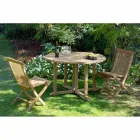 Sammenklappelig havestol i Natur Teak - Yggdrasil Viadurini