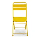 Sammenklappelig havestol lavet udelukkende af metal - Ribbon Viadurini