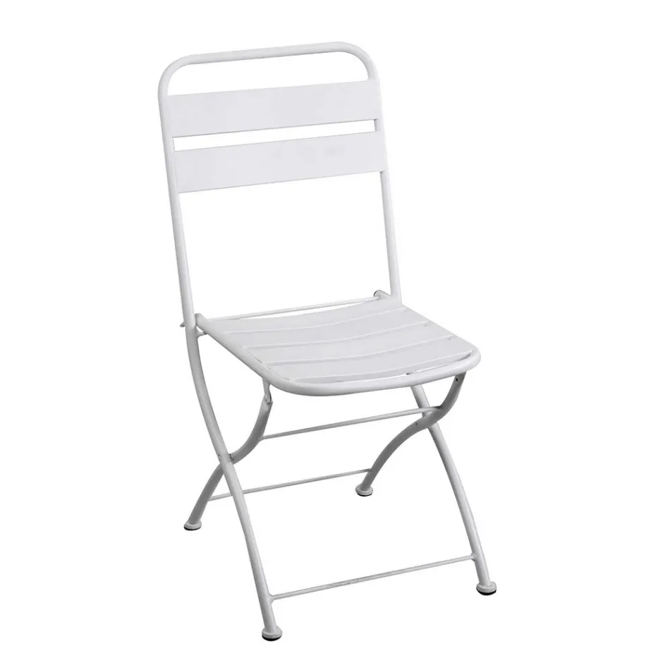 Sammenklappelig havestol lavet udelukkende af metal - Ribbon Viadurini