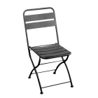 Sammenklappelig havestol lavet udelukkende af metal - Ribbon Viadurini